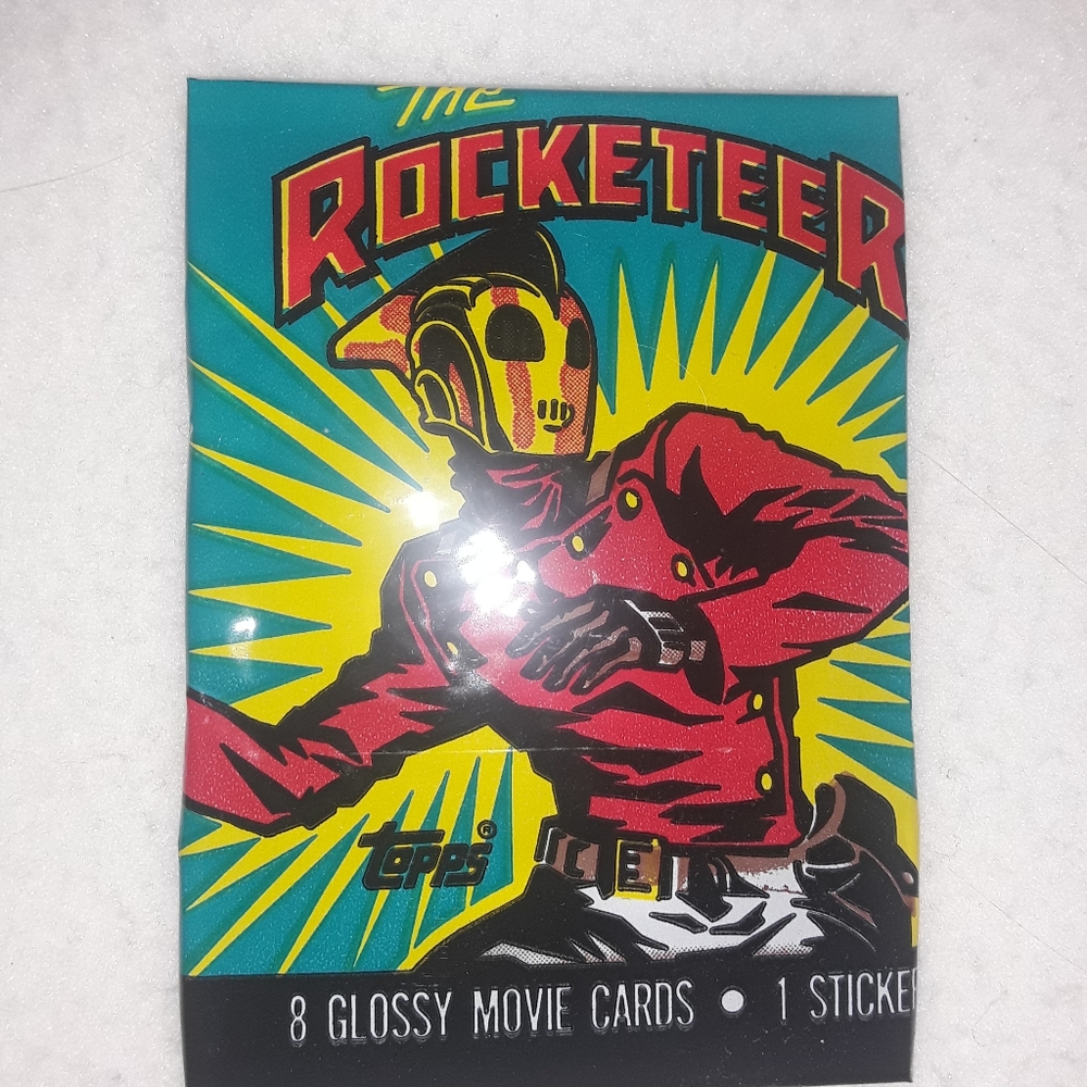 Rocketeer Trading Cards and Sticker